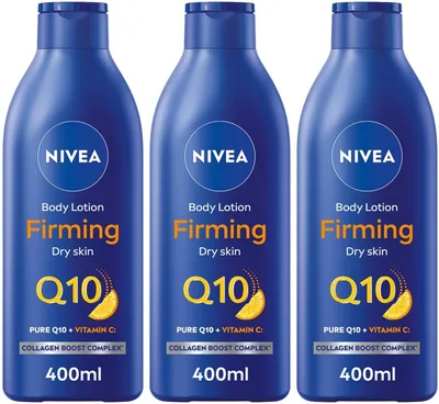 Nivea Q10 Rich Firming Body Lotion 400ml Pack of 3 Best Deal