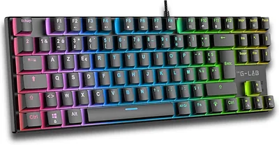 G-Lab KEYZ Mercury EX - TKL RGB Mechanical Keyboard Best Deal