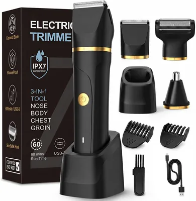 Manscape Body Trimmer 7% Off - 3-in-1 Pubic Groomer