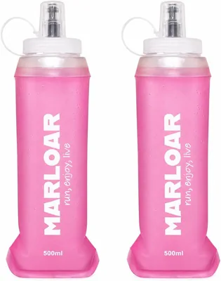 MARLOAR Soft Flask 500ml Collapsible Bottle Pack of 2 Best Deal