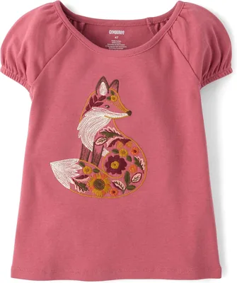Gymboree Girls Embroidered T-Shirts