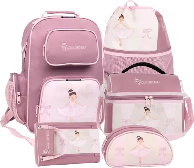 Louis Garneau Kids School Supplies Set - Backpack, Pencil Cases & More Best Deal