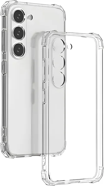Samsung Galaxy A25/A26/A27 Gel Case - Military-Grade Shockproof, Clear Pouch TPU