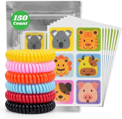 150 Stickers + 6 Pack Bracelets - Best Deal