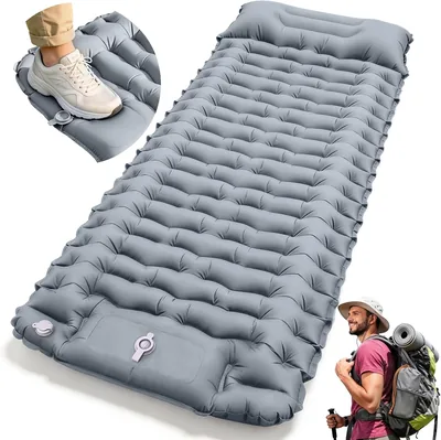 Palopalo Inflatable Camping Pad w/ Pillow - Best Deal