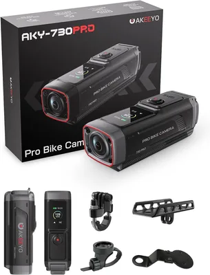 AKEEYO AKY-730Pro 4K Dashcam, 60FPS Action Camera