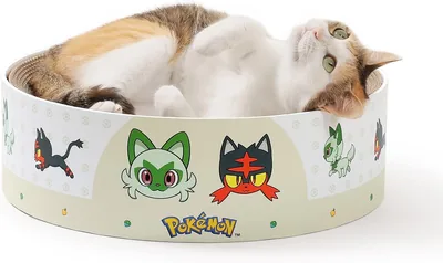 Neichi Bali Bowl for Cats with Pokemon Design Nail Sharpener Regular SGD 34.63 Best Deal