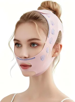 V Line Reutilizzabile Fascia per il Viso, Ergonomica Regolabile per Conturare il Viso, Leviga e Definisce la V, Leggera