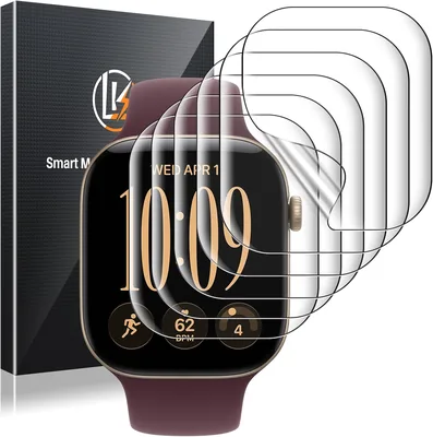 LK 6 Pack Screen Protectors for Apple Watch Series 12/11/10 42mm