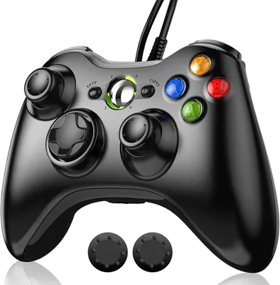 Xbox 360 コントローラー 2026革新モデル USB接続 高耐久 遅延なし PCゲームパッド