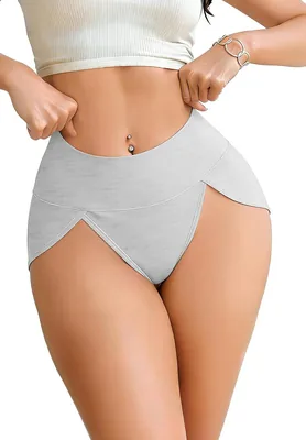 Women's High Waist Seamless Panties - Tummy Control Underwear