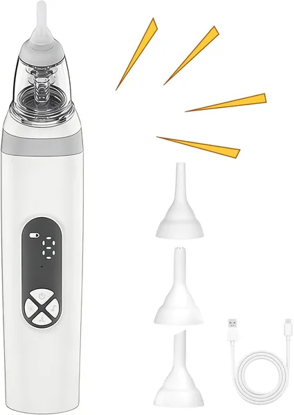 Ungtyb Elektryczny aspirator do nosa - Ergonomiczny i Mocny, Idealny dla Chłopców