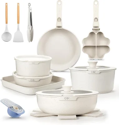 KOCH SYSTEME CS 21 PC Ceramic Cookware Set - 25% Off