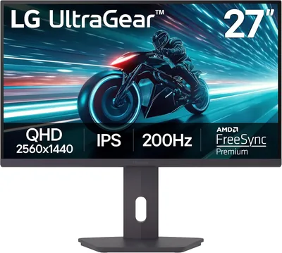 LG UltraGear 49" Curved Gaming Monitor - FreeSync Premium HDR10