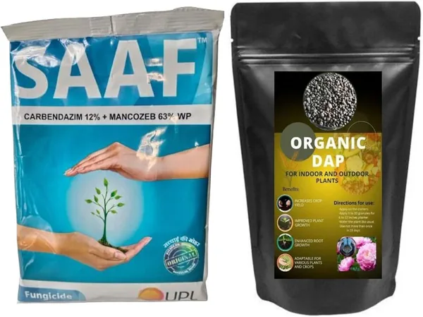 SAAF 100 ग्राम + ऑर्गेनिक डीएपी 350 ग्राम पौधों के लिए (पैक ऑफ 2) - 53% ऑफ