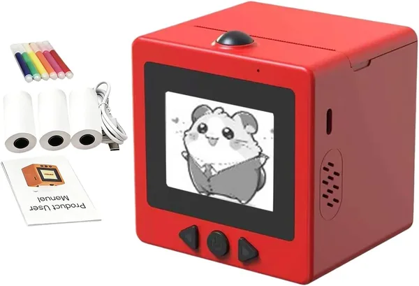 AI Voice Sticker Printer | Smart Mini Thermal Printer Box