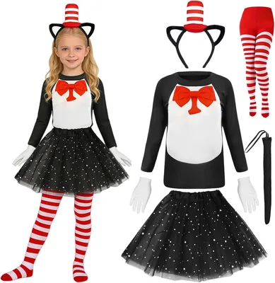 Maazusa Halloween Cat Costume Outfit - Black Star