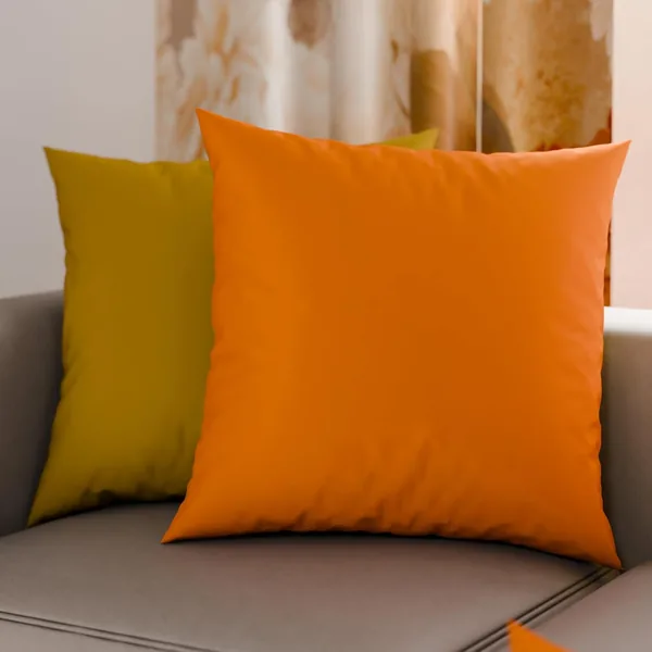 PETTI Artigiani Italiani - Copripiumino in Microfibra 40x40 cm, Set di 2 Cuscini per Divano o Letto, Cuscini da Soggiorno