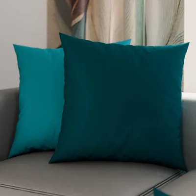 PETTI Artigiani Italiani - Copria per Cuscini 40x40 cm in Microfibra, per Arredamento Camera da Letto, Divano, Set 2 Cuscini - 10% di Sconto