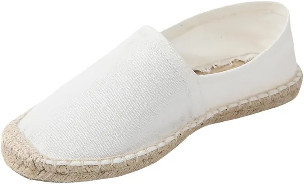Espadrilles Hombre Estilo Casual Zapatillas de Deslizar Cómodas Transpirables Tipo Loafer Verano Ligero y Antideslizante, Mejor Precio