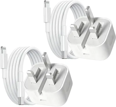 iPad Charger and Plug with USB C to Lightening Charging Cable 20W Fast Charge for Pro 9.7 10.5 12.9 
