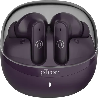 pTron Bassbuds Indie 71% Off: 10mm ड्राइवर, 45 घंटे प्लेटाइम, AI-ENC कॉल्स, कस्टम EQ, मोबाइल ऐप