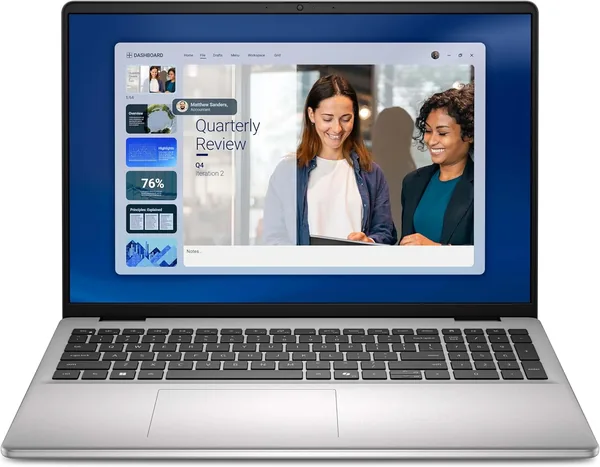 Dell 16 Laptop DC16250-16 FHD+ (1920x1200) Intel Core 7 Series 150, Intel UHD Graphics, 16GB RAM, 512GB SSD, Windows 11 Home, Fingerprint Reader, Backlit UK Keyboard Carbon Black 3