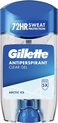 Gillette Arctic Ice Antitranspirant Gelstift für Männer, 70 ml, 72h Schutz vor Schwitzen, 5x Wirkungsvolle Schutzformel, Anti-Weißerfärbung | 43% Rabatt