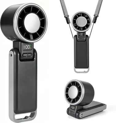 WEETOTUNG Portable Fan - Bladeless, 4000mAh, Adjustable Speed, Best Deal