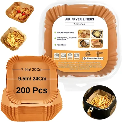 200 Pack Air Fryer Liners Best Deal