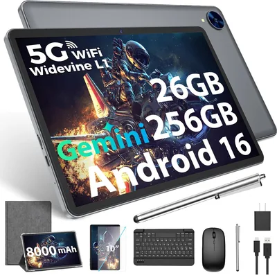2026 Gemini AI Tablet PC - 8-Core, 5G WiFi