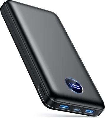 Amazon.co.jp限定 小型軽量 モバイルバッテリー 40,000mAh 大容量 22.5W/P18W パームサイズ ポータブル