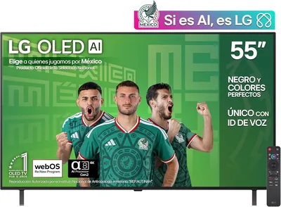 LG Pantalla 55 Pulgadas OLED AI B5 4K Smart TV webOS 2025 - 14% Off
