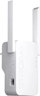 Répéteur WiFi BE3600 puissant avec prise murale - Amplificateur double bande avec antennes externes, MLO, répéteur WiFi