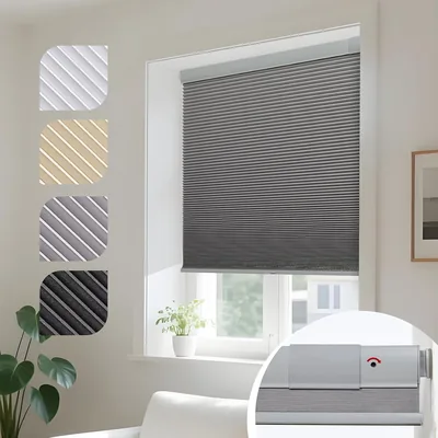 Persilux No Drill Blackout Cellular Shades