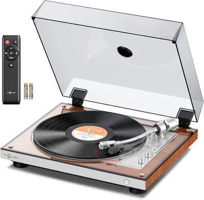 1 BY ONE Turntable 42% Off - Wireless Vinyl Player