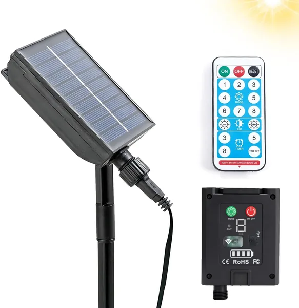 Kit Scatola di Controllo per Pannelli Solari,Pannello Solare da 1200 mAh