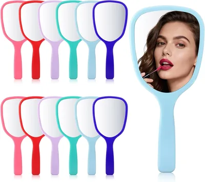 Jiayaus 12Pcs Handheld Mirrors with Handle - Best Deal