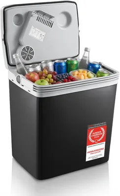 TZS First Austria Kühlbox 32L - 18° Kühlleistung - 230V/12V/USB-C PD 3.0 - Mobilen Minibar für Auto (31% Rabatt)