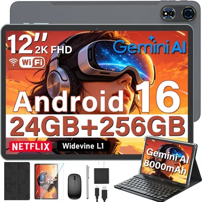 2026 12 Inch Android Tablet Keyboard Deal