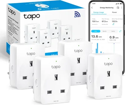 Tapo TP11 4-Pack Smart Plug Energy Monitor