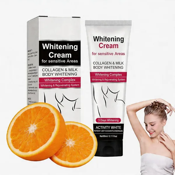 Crema schiarente per il corpo Niacinamide, crema per ascelle e zone intime, schiarimento intimo per ascelle, ginocchia e parti interne