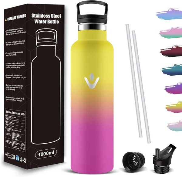 Mujigaga 1 Litre Insulated Water Bottle