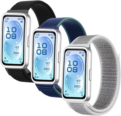 Nylon Sport Band Compatible Huawei Band 11/11Pro - Adjustable Breathable Loop, Best Deal
