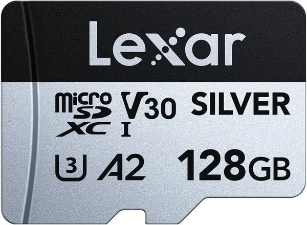 Lexar Silver 128GB Micro SD Card 15% Off