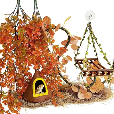 Daily Treasures Fall Reptile Terrarium Decoration