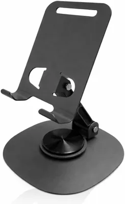 Aluminum Desk Phone & Tablet Stand 360° Rotating, Anti-Slip Pads, ZAR 35.00 Best Deal