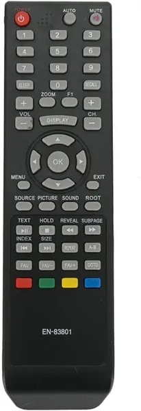 Replacement TV Remote EN-83801 - Compatible with Hisense TV | Best Deal