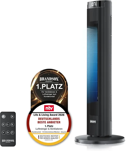Sieger Fans and Air Cooler Tower Fan ECO Design