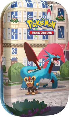 Pokémon TCG: Cidade Luminescente Mini Tin Salamence/Litleo - Inglês